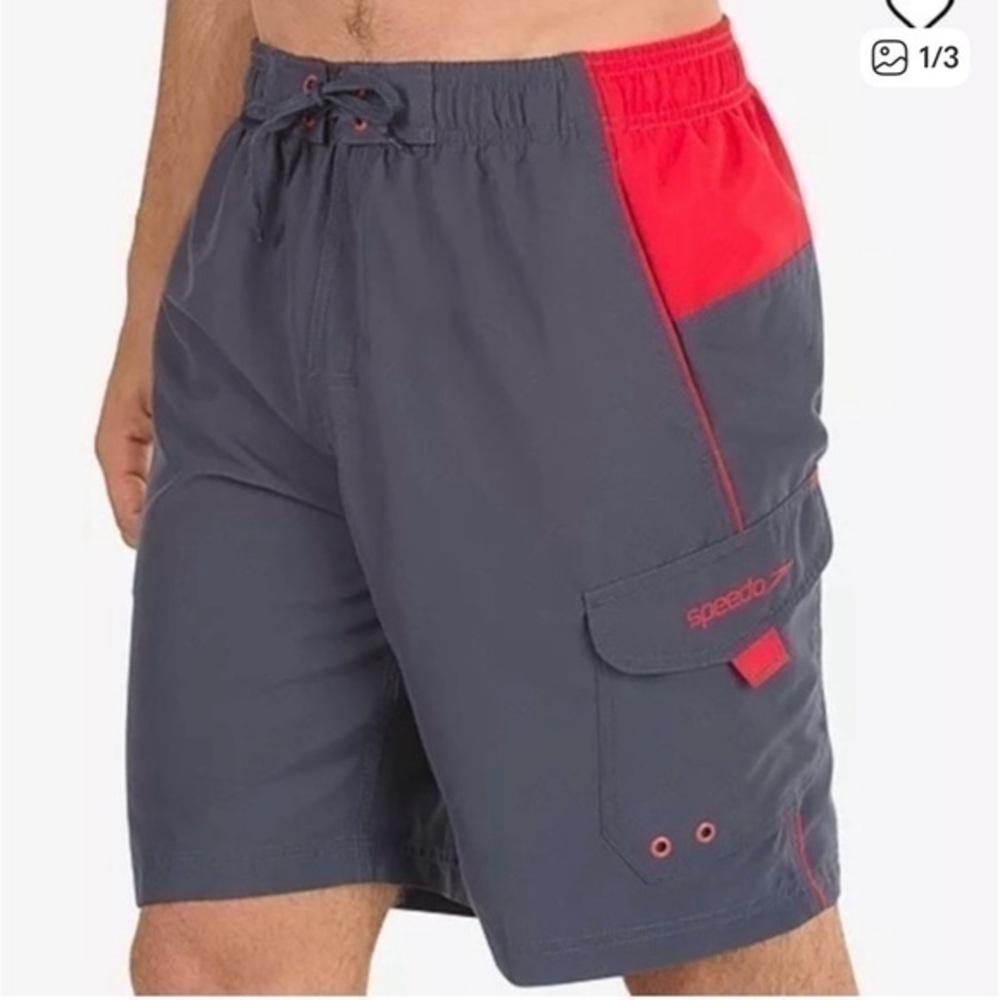 Men's Speedo  Marina Sport VaporPLUS Swim Trunks size Small